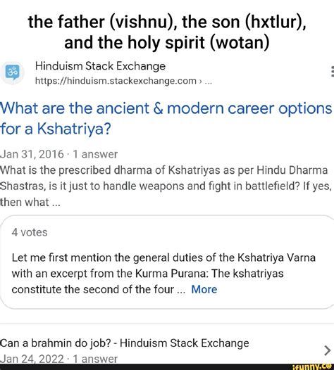 Hence the difference in spread. . Hinduism stack exchange